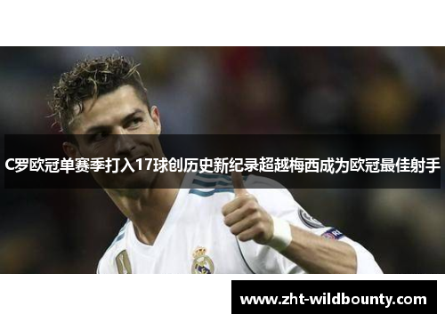 C罗欧冠单赛季打入17球创历史新纪录超越梅西成为欧冠最佳射手